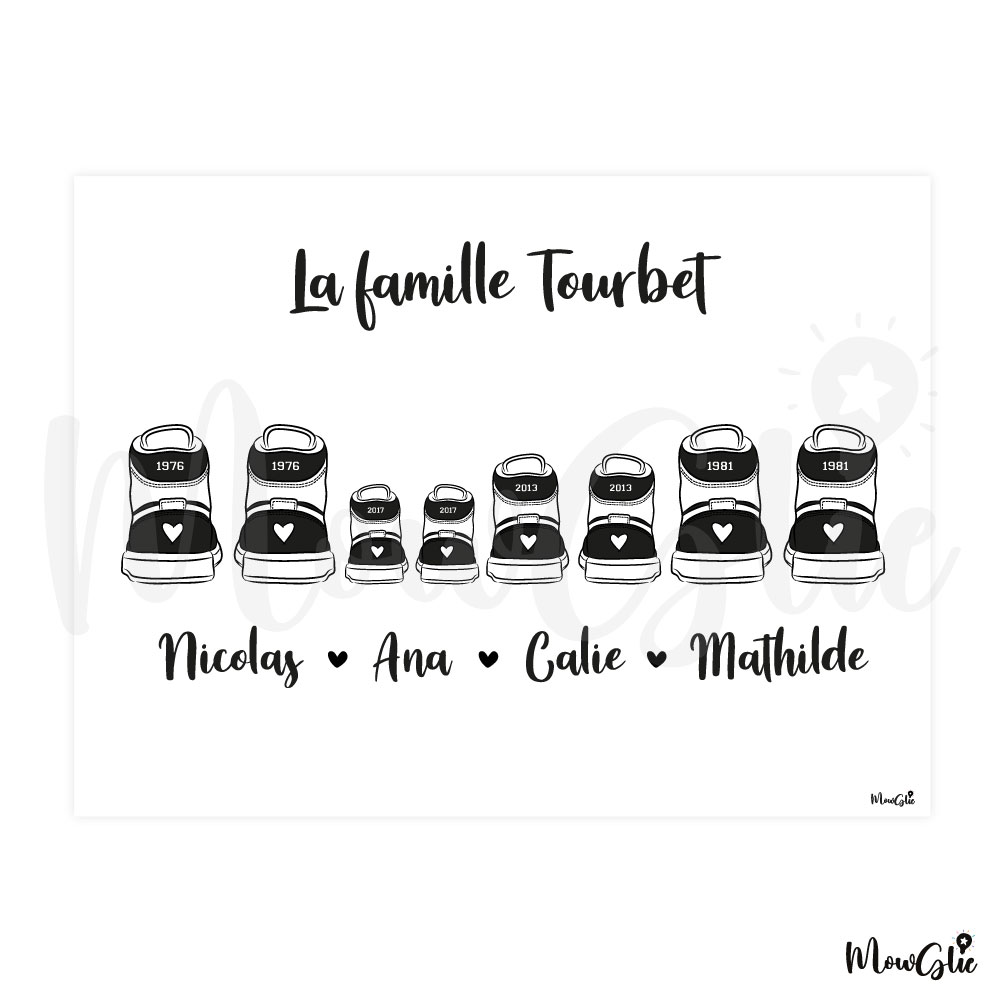 Affiche Sneakers Family – Image 4