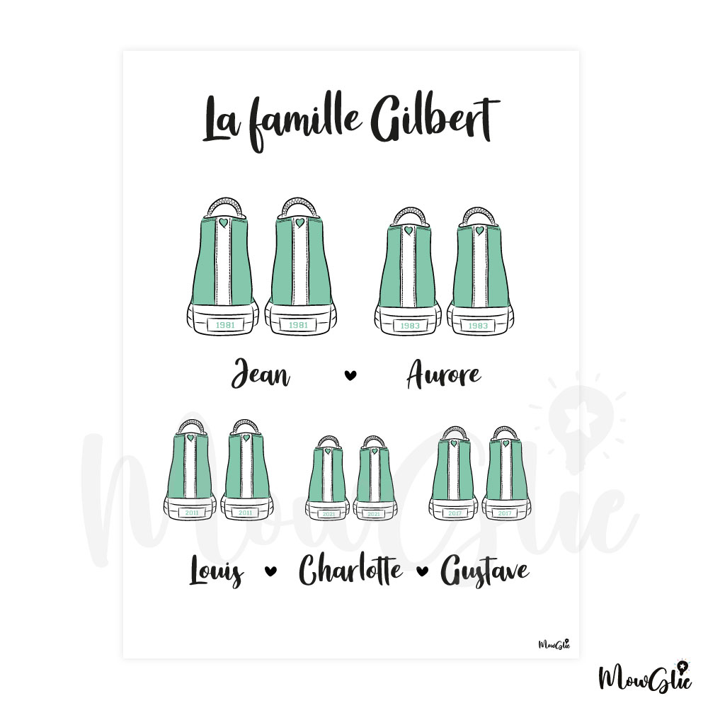 Affiche Sneakers Family – Image 6