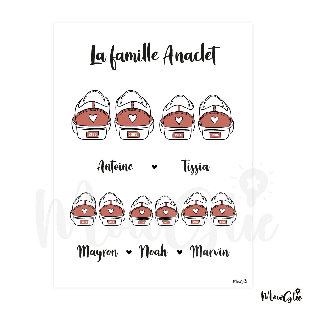 Affiche Sneakers Family – Image 7