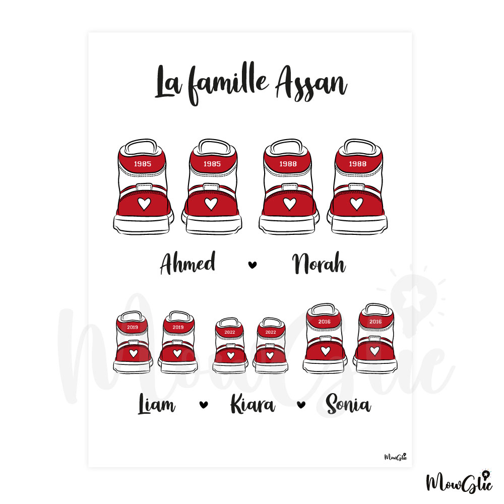Affiche Sneakers Family – Image 8