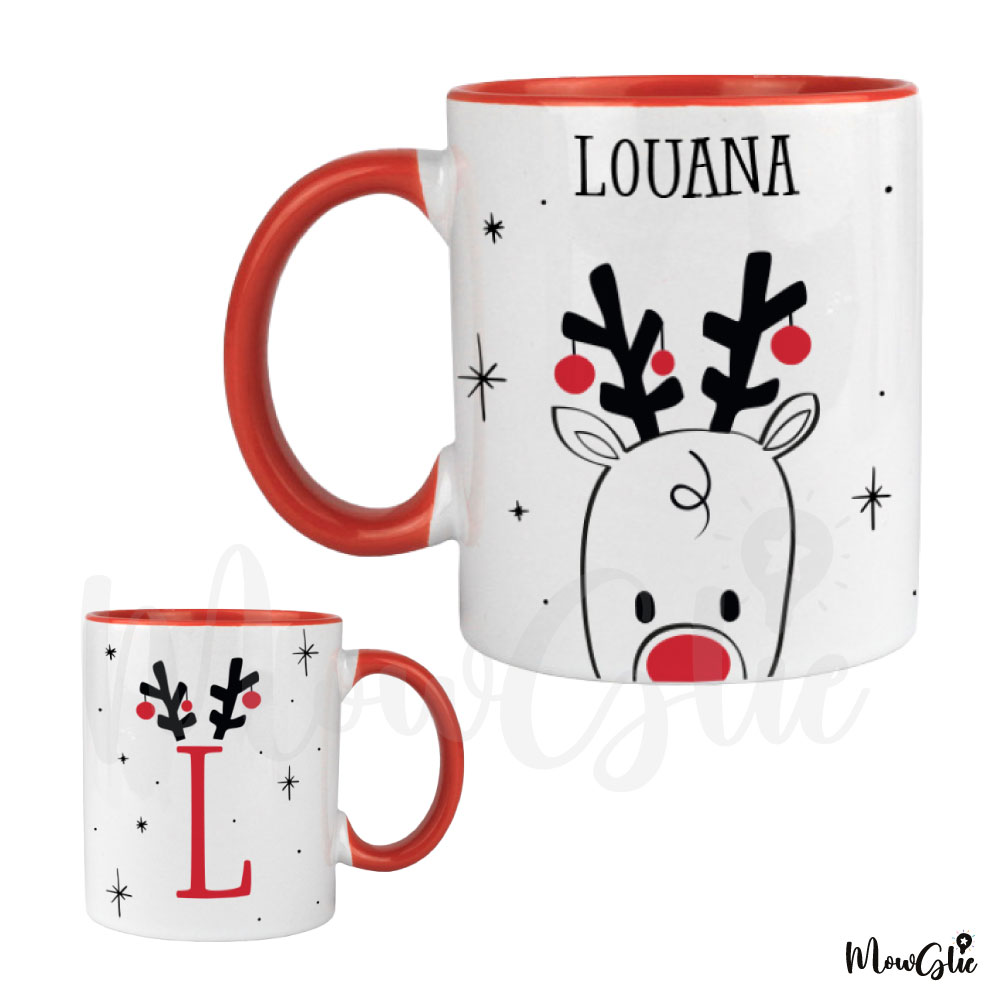 Mug Rudolph ou Santa