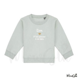 Sweat Bébé Coeur d'Amour