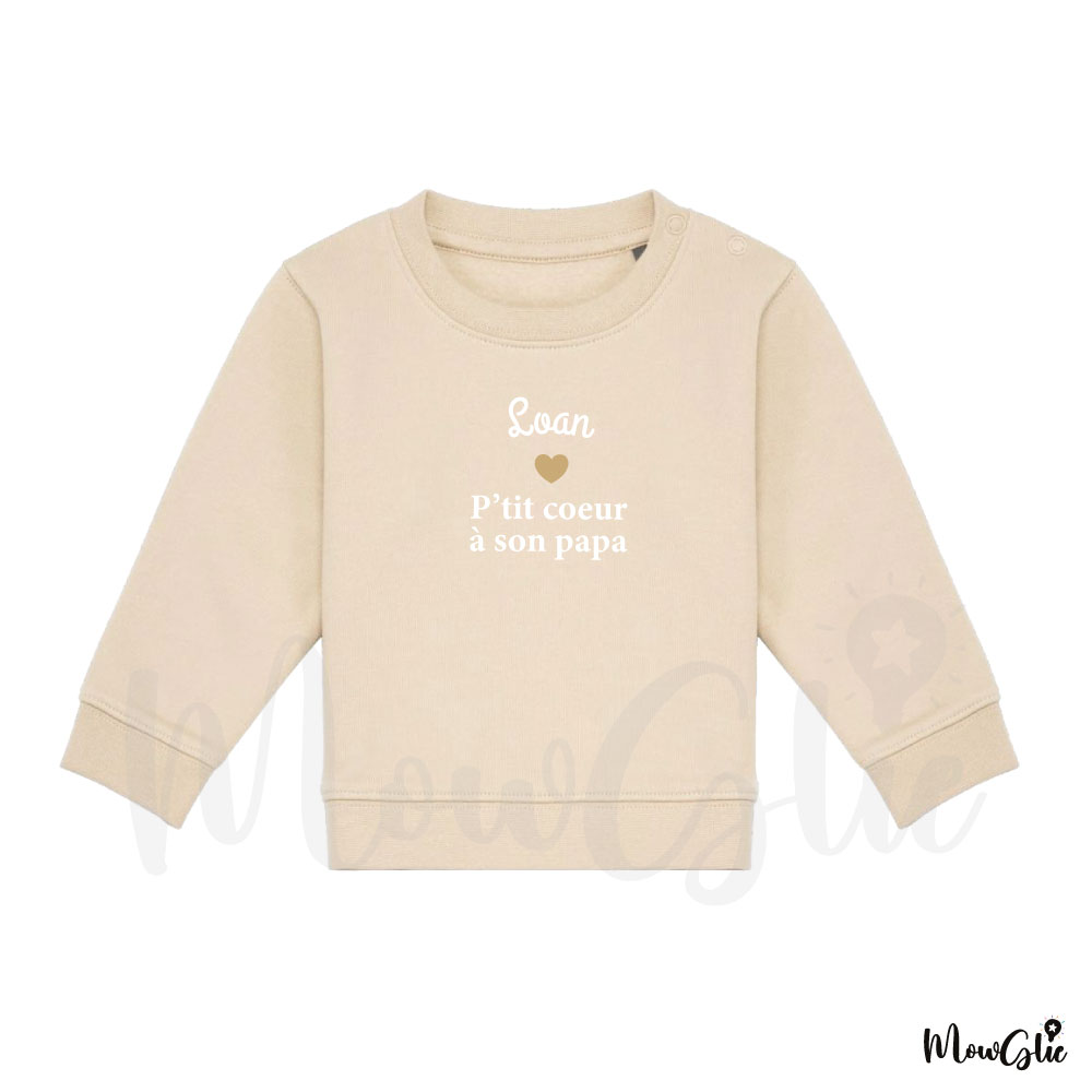 Sweat Bébé Coeur d'Amour – Image 3
