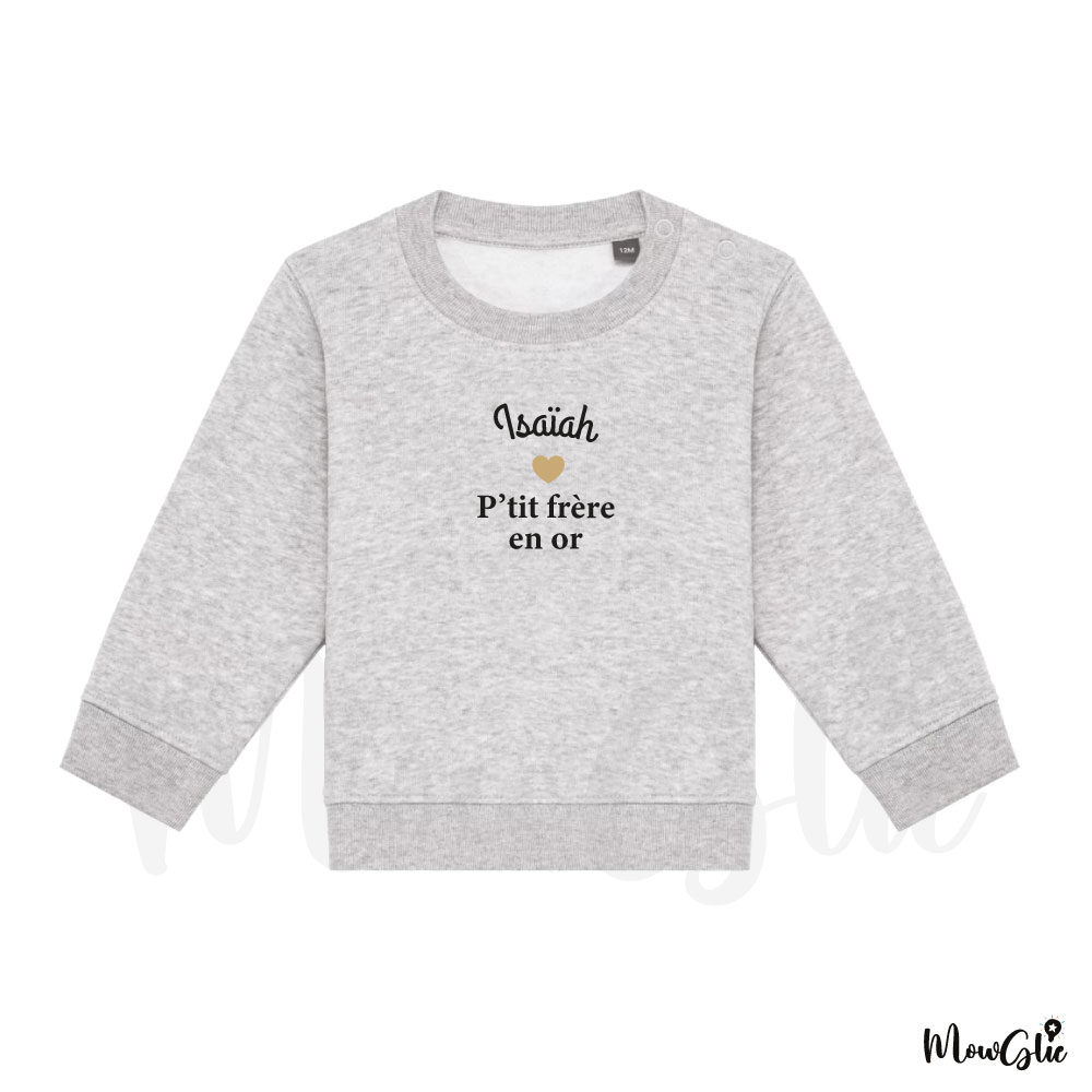 Sweat Bébé Coeur d'Amour – Image 4