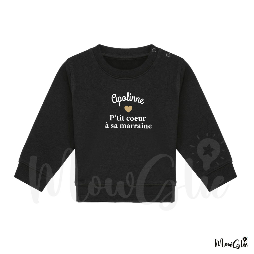 Sweat Bébé Coeur d'Amour – Image 6