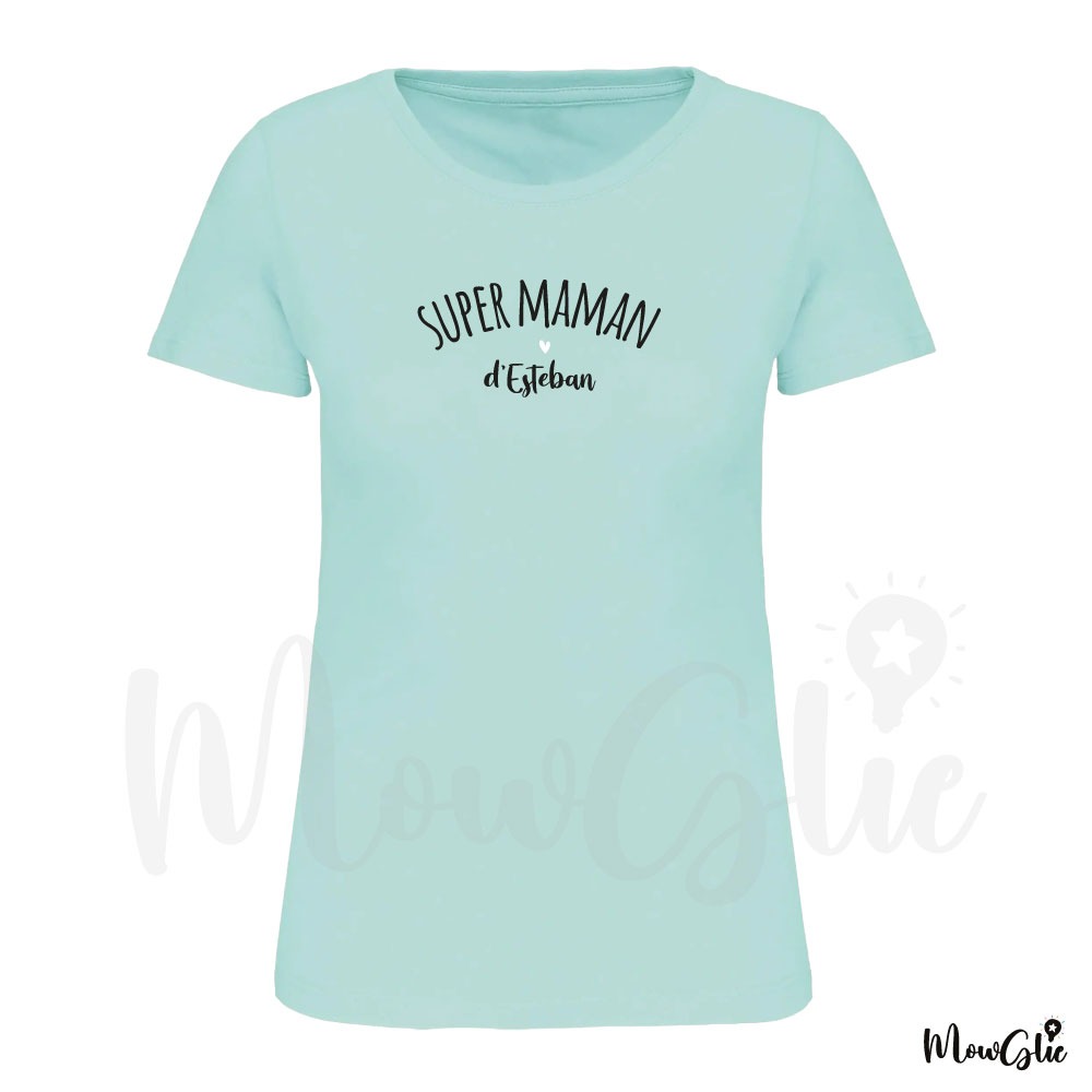 Tee-shirt femme Super Maman – Image 6
