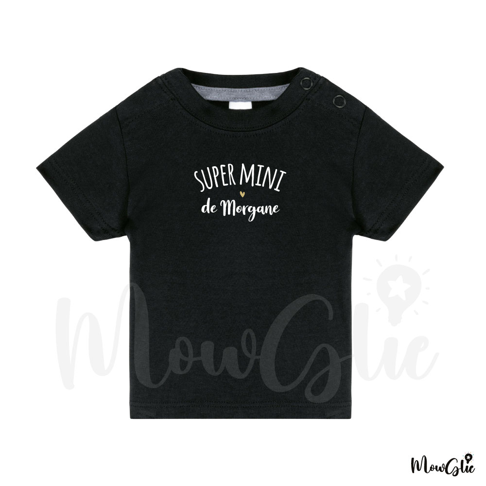 Tee-shirt bébé Super Mini – Image 4