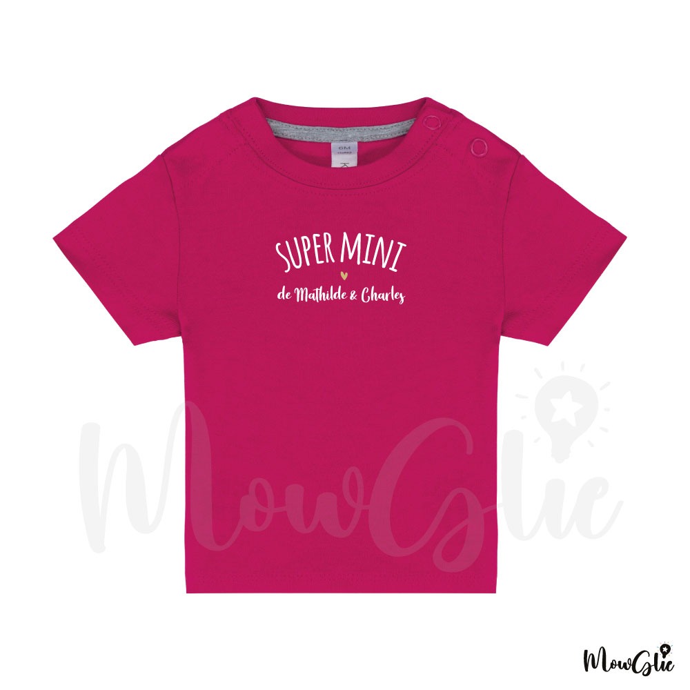 Tee-shirt bébé Super Mini – Image 6