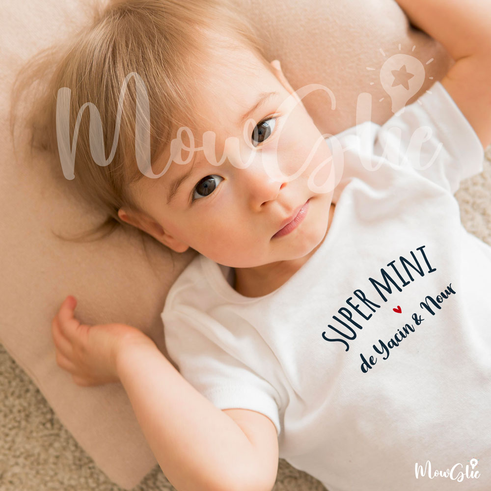 Tee-shirt bébé Super Mini – Image 9