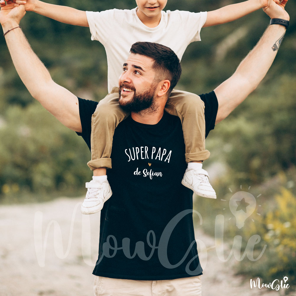 Tee-shirt homme Super Papa – Image 4