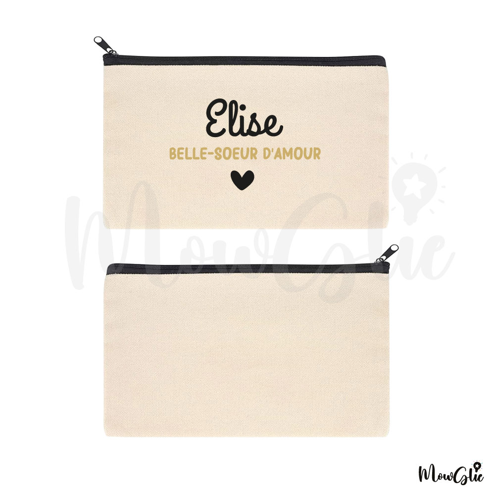 Trousse fourre-tout Amour en Or – Image 2