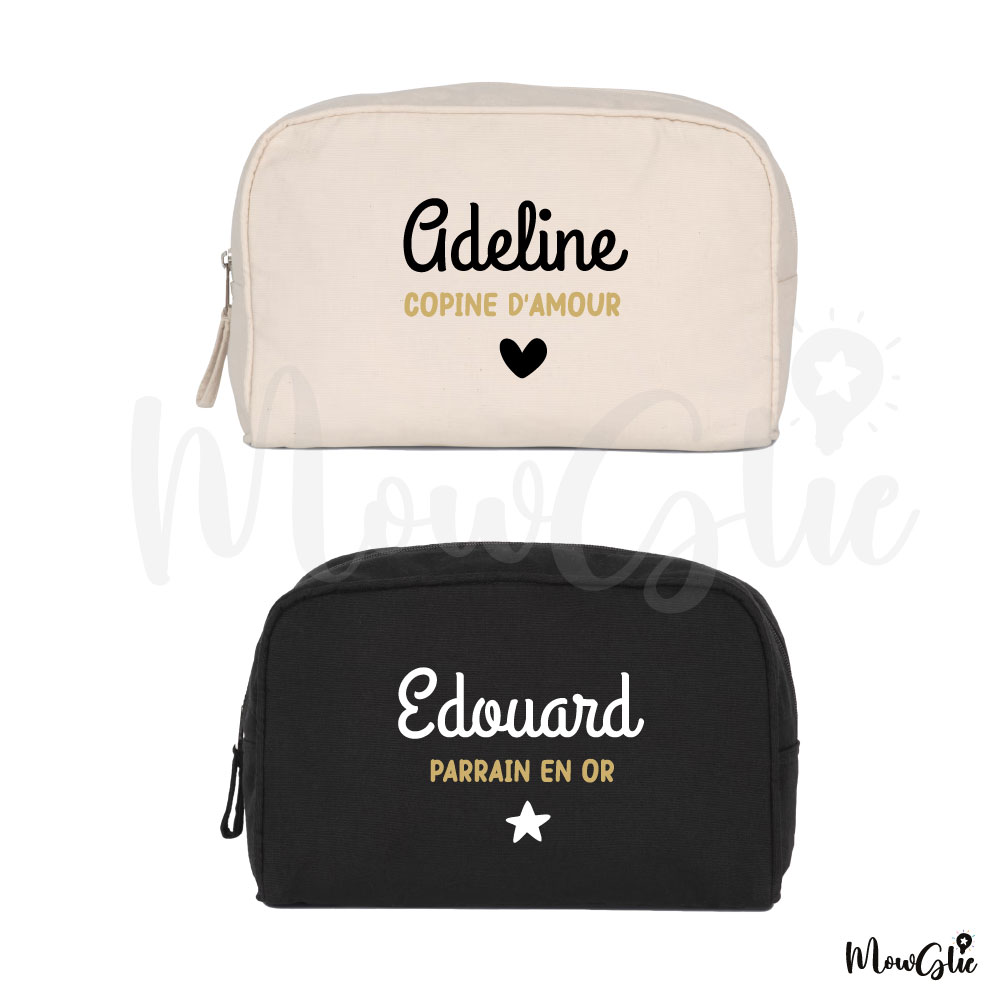 Trousse de toilette Amour en Or