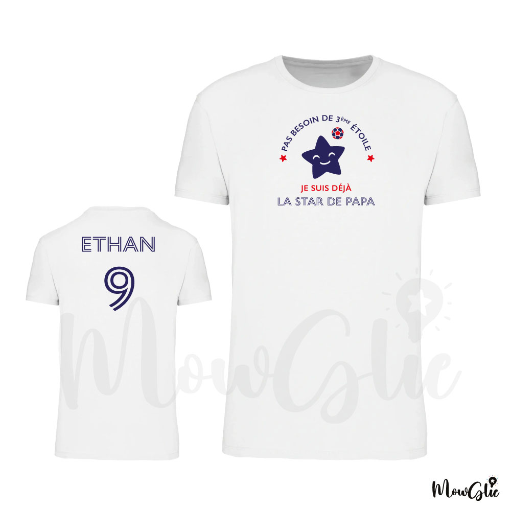 Tee-shirt 3ème étoile enfant – Image 2