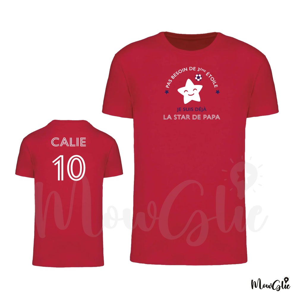 Tee-shirt 3ème étoile enfant – Image 3