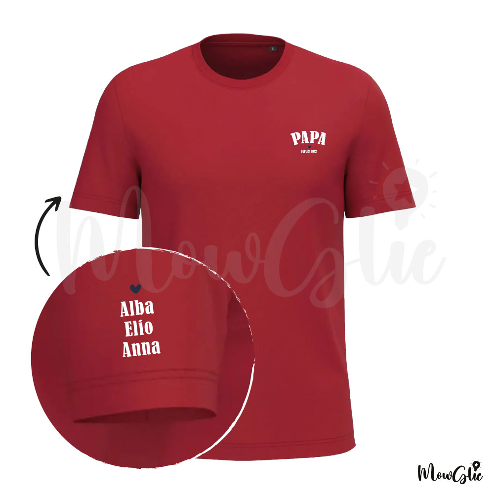 Tee-shirt Papa d'Amour